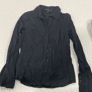 Black Button Down